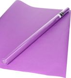Bellatio Decorations Inpakpapier - 3 rollen - paars - 200x70 cm - cadeaupapier