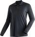 Maier Sports Polo met lange mouwen Ulrich Zwart Heren M Polyester Lente/Zomer 2026