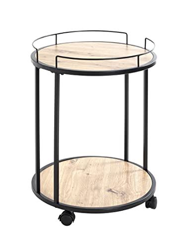 Haku Möbel Bijzettafel op wieltjes - 4001070149060