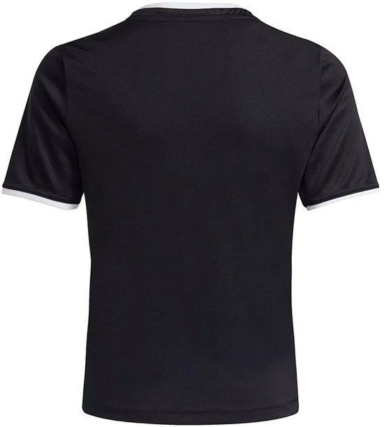 Adidas Entrada 26 T-shirt Met Korte Mouwen Zwart 5-6 Years Kinderen