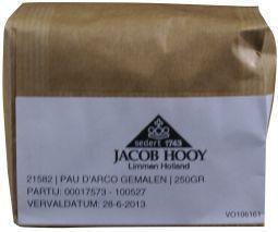 Jacob Hooy Pau de arco gemalen 250g