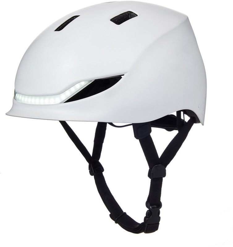 Lumos Street Helm, Jet White