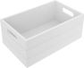 Boîte de rangement en bois pour cosmétiques et fournitures de bureau, dimensions 31x21x13