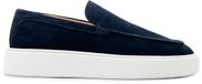 DUTCH'D Loafers - Instapper - Navy Blauw V2 - Luxe - Sportief - Cuir suédé - Atmos - Taille 39