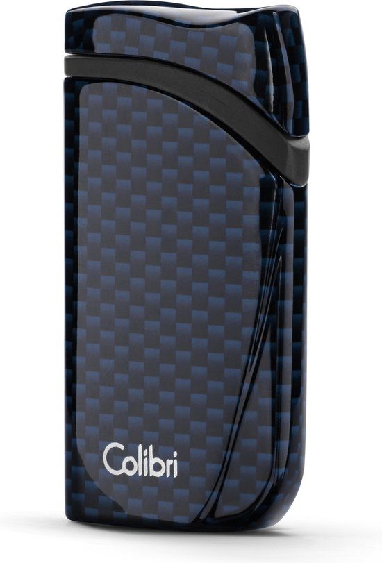 Colibri Falcon-Jet Flame Aansteker - Blauw - Windproof - Navulbaar - 3000m getest