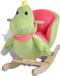 vidaXL Hobbeldier Dinosaurus Groen