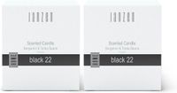 Janzen Scented Candle Black 22 2-pack