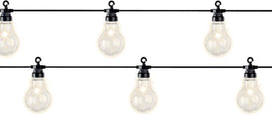 Lumineo Feestverlichting buiten lichtsnoer Globe B - 20 warm wit LED - 9,5 meter