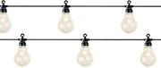 Lumineo Feestverlichting buiten lichtsnoer Globe B - 20 warm wit LED - 9,5 meter