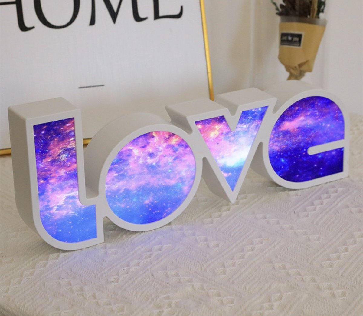 Diversicus LED Love Letters – Neon verlichting – Sfeerlicht – Voor binnen – Wandlamp – Nachtlampje - Valentijns cadeau - love 6