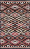 Safavieh Bright & Modern Indoor/Outdoor Geweven Vloerkleed, Montage Collectie, MTG246, in Rust & Multi, 91 X 152 cm