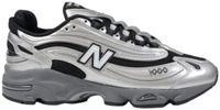New Balance Sporty Slip-On Lace-Up Sneakers - Silver