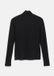 s.Oliver - Femme - T-shirt souple à col montant - Noir - Taille 36