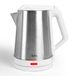 JATA JEHA1723 waterkoker 2 l 1500 W Roestvrijstaal, Wit