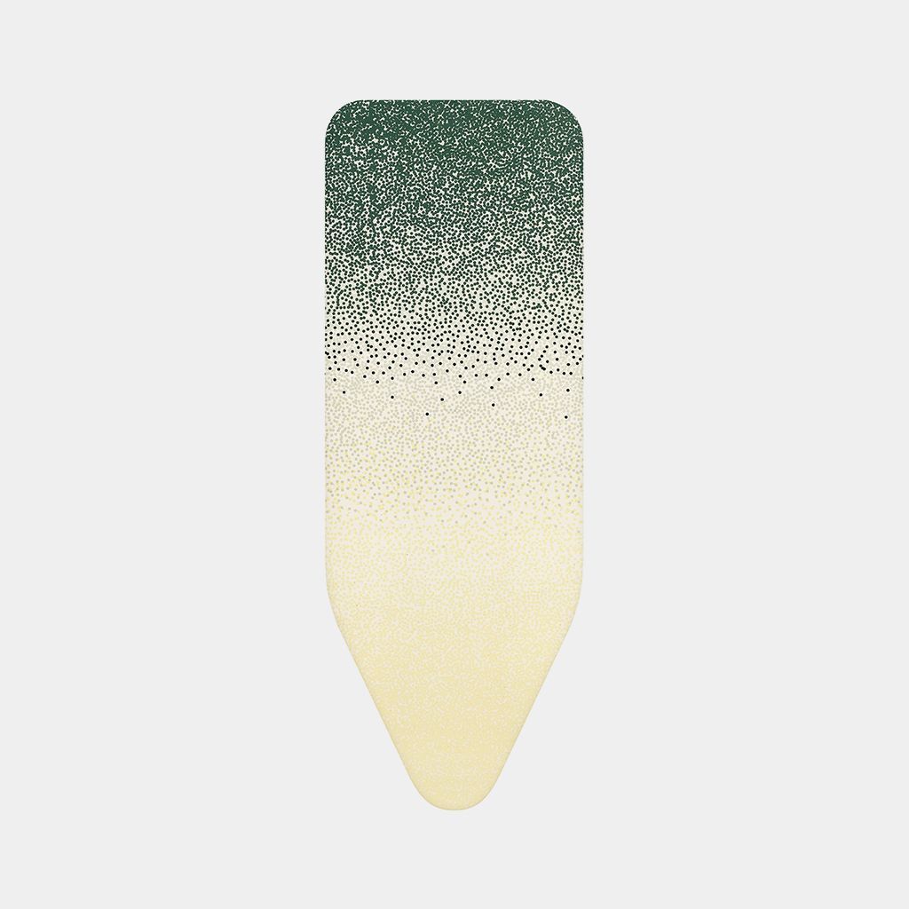 Brabantia Strijkplankhoes C - 124 x 45 cm - Katoen - Beige, Groen