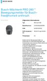 Busch-Jaeger Busch-Wächter® PRO 280 ° détecteur de mouvement pour Busch-free@home® anthracite (BW-A4.11-135), 2CKA006220A0918