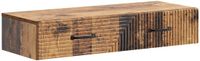 vidaXL Wandgemonteerde Zijtafel 87,5 x 34,5 x 17 cm Bewerkt hout