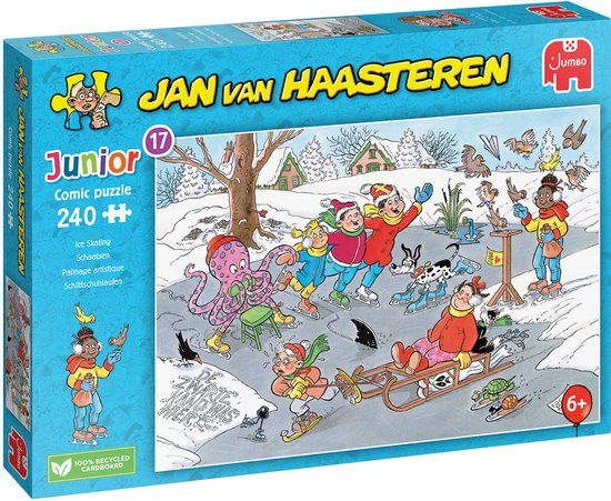 Jumbo Jan van Haasteren Junior Schaatsen 240 stukjes