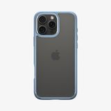 Spigen Crystal Hybrid mobiele telefoonhoesje voor Apple iPhone 16 Pro Max - Blauw, Transparant