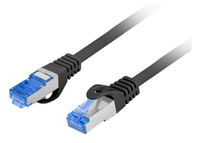 Lanberg PCF6A-10CC Netwerkkabel Zwart 1 m Cat6a S/FTP Rond