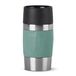 Tefal Compact Travel Mug - 0.3L - Stainless Steel/Green
