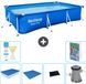 Bestway Rechthoekig Steel Pro Zwembad - 300 x 201 x 66 cm - Blauw