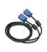 HPE InfiniBand en Glasvezelkabel 2 m QSFP Zwart
