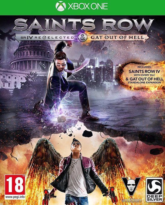 Deep Silver Saints Row IV: Re-elected + Gat Out of Hell Bundle Xbox One