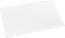 Kesper placemats/onderleggers - wit - 29 x 43 cm - kunststof - geweven