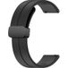 Techsuit Bracelet W011 pour Huawei Watch / Garmin Watch Series, 18mm, Noir