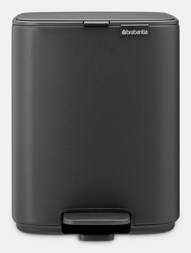 Brabantia Bo Pedaalemmer - 7 liter - Mineral Infinite Grey