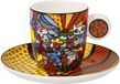Goebel Romero Britto Tasse à expresso de jardin
