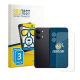 BROTECT Screenprotector 3 Stuks voor Xiaomi Poco X8 Pro Max (Voor+Camera) Beschermglas Transparant