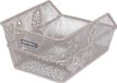 Basil Cento Flower S fietsmand 31 x 21 x 0 - nude metallic