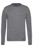 Olymp Trui O-Hals Wol Grijs - Maat XL - Heren - Pullovers