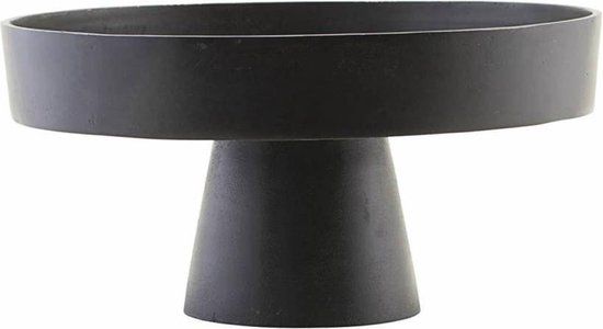 House Doctor Jamar Decorative Bowl - ø36xH18cm - Black Oxidized Aluminum