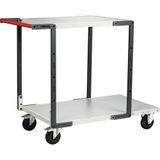 Fimm Tafelwagen gemonteerd 1 lange en 1 korte legbord 1245x640x945mm