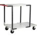 Fimm Tafelwagen gemonteerd 1 lange en 1 korte legbord 1245x640x945mm
