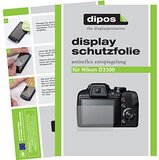 dipos I 6X beschermfolie mat compatibel met Nikon D3300 folie displaybeschermfolie
