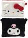 Cyp Brands Hello Kitty - Dubbelzijdige Kosmetische Tas - Hello Kitty en Kuromi - Bontachtig Materiaal