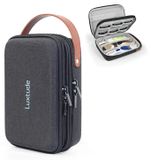 Tondeuse tas - Housse de tondeuse - Rigide coiffeur sac - 23,6 x 17 x 7,4 cm - Place pour 3 tondeuses