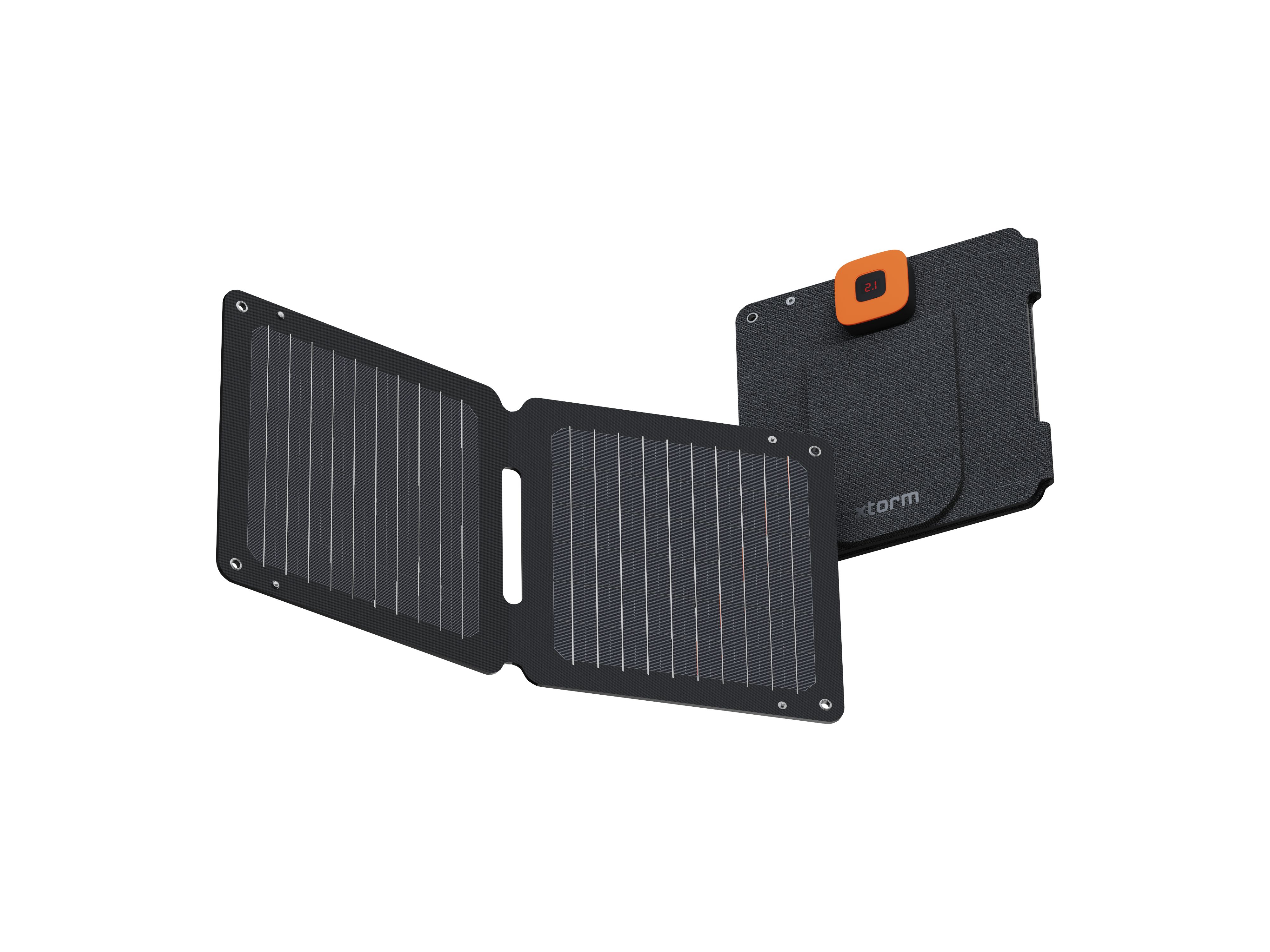 Xtorm SolarBooster 14W - Foldable Solar Panel - Outdoor - Black
