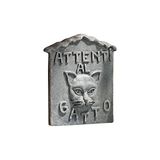 Design Toscano Attenti al Gatto, Italiaanse wandsculptuur: hoed je voor de kat
