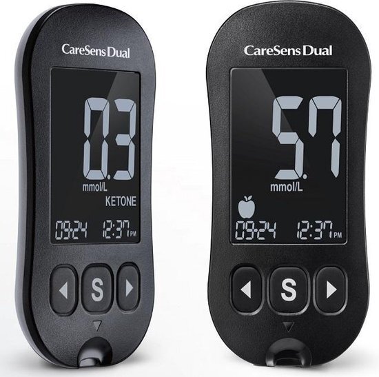 CareSens Dual glucose en ketonen meter (meeteenheid: mmol/L)