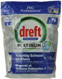 Dreft Professional Platinum All in One Vaatwascapsules - 75 pièces