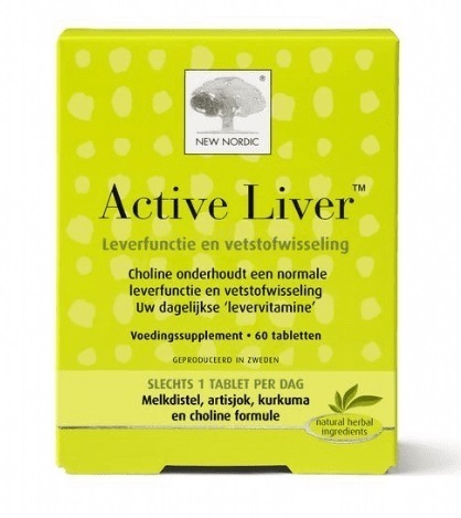 New Nordic Active liver 60ca