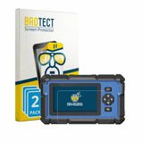 BROTECT - Screenprotector voor Topdon ArtiDiag 600 S - Folie Beschermfolie transparant 2 Stuks