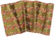Unique Living Decofabric Candy cane 28x300 cm gold