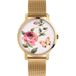 Timex Full Bloom TW2U19100 Horloge - Staal - Goudkleurig - Ø 34 mm