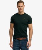 Superdry SD&Co Logo Geborduurde T-shirt Heren XXL Forest Green/Fluro Yellow